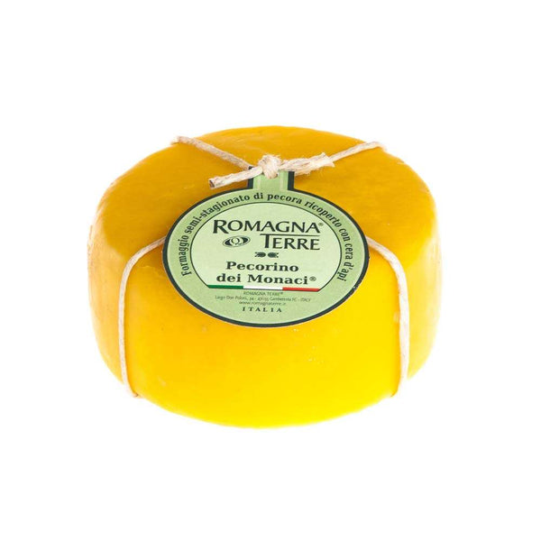 Pecorino Monaci – Sheep’s milk with beeswax full wheel (400 gr)