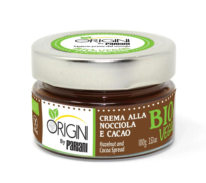 Certified Organic Hazelnut and Cocoa Spread 100 Gram Jar