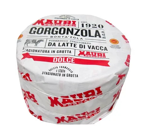 Gorgonzola Dolce DOP – Blue Cheese – 12 kg Whole wheel