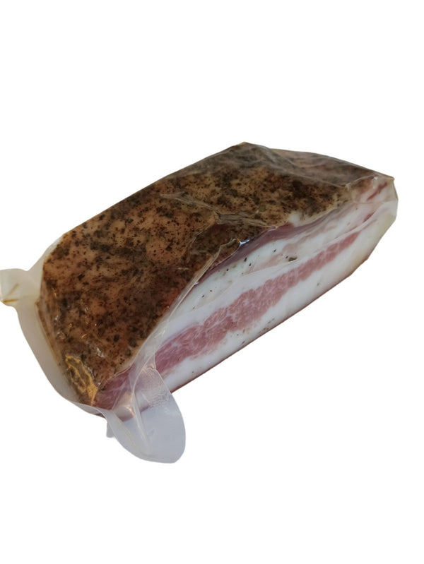 Guanciale Pork Cheek – Pre-packaged pieces of 285 gr
