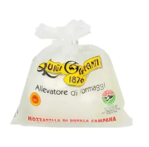Buffalo Mozzarella DOP 5×50 gram – 10 pcs per case – 2.5 kg box