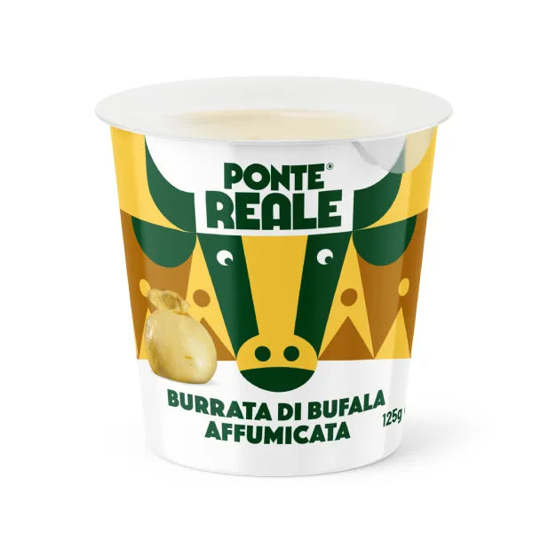 Smoked Buffalo BurratA DOP (R) - 125gm, 12 pcs - 1.5Kg